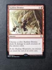MTG (Magic the Gathering) 1x Sudden Demise (LIST) x1
