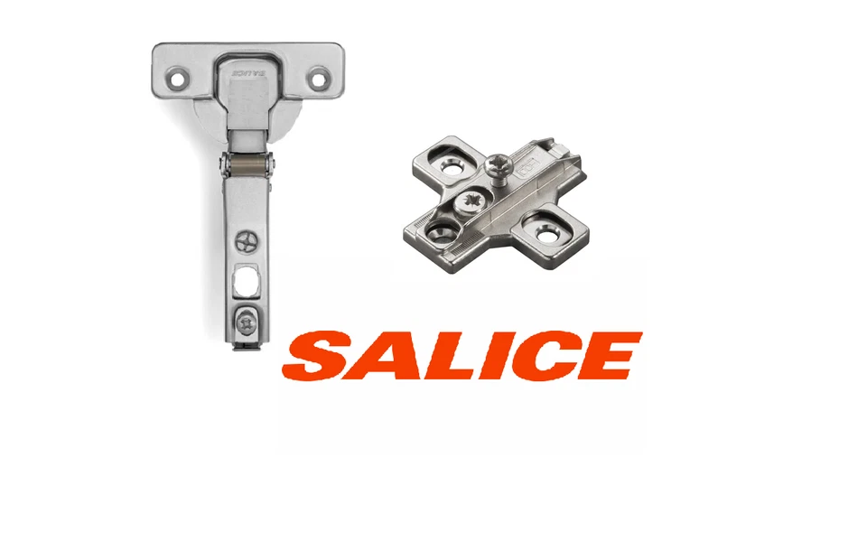 CERNIERA PER MOBILI SALICE COLLO 0 FORO 35 MM CON BASETTA REGOLABILE