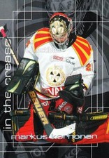 2004-05 Swedish Elitset In The Crease #1 Markus Korhonen