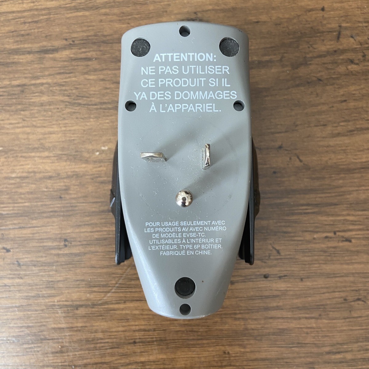 NEMA 6-20 adapter for Volvo Turbocord Dual Voltage portable EV