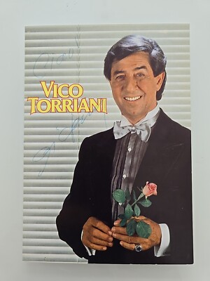 VICO TORRIANI Autograph Signed Autograph Signed Original Autograph Card