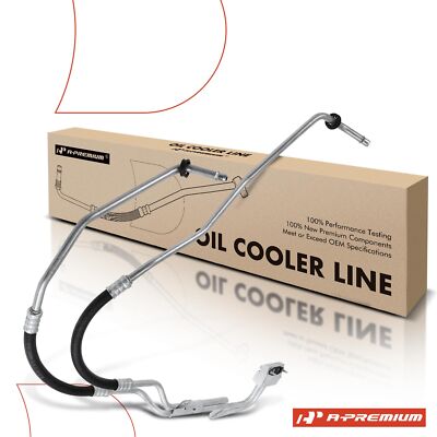 A-Premium Automatic Transmission Oil Cooler Line Hose Assembly Compatible With Chevrolet Silverado 2500 HD 3500 HD Suburban GMC Sierra Yukon XL 2500, Cooling Lines - Canada