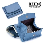 Small Coin Purse Change Wallet with Credit Card Holder Leather Clutch for Women