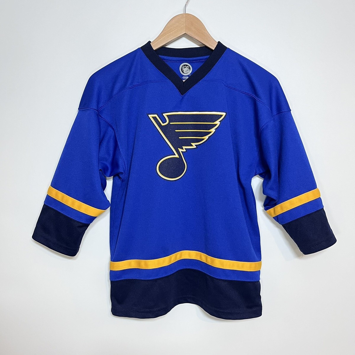 NHL Louis Blues Hockey Jersey Youth Kids Size large 12/14