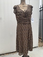 Nine West NEW Black Nude Women's Size 14 100% polyester $139