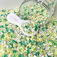 FAKE Frog Prince Themed Polymer Clay Sprinkle Mix NOT EDIBLE D2-24