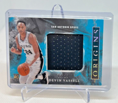 2020-21 Panini Origins DEVIN VASSELL RC Jersey Patch 03/25 SP 