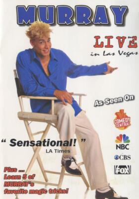 Murray: Live In Las Vegas DVD VIDEO INSTRUCTIONAL learn magic tricks cards 2006