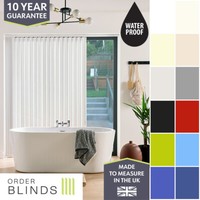 Blackout Waterproof Vertical Blinds - Made To Measure PVC Vertical Blinds