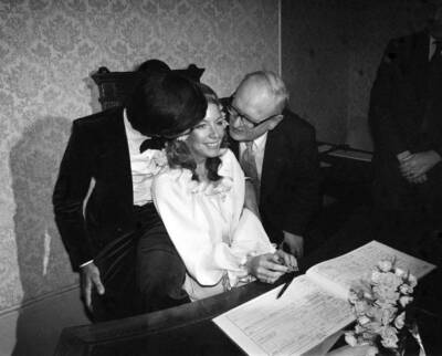 Mr Robert Claiborne-Dixon and the former Miss Regina Dangerfie- 1977 Old Photo
