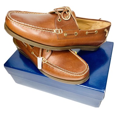 merton leather boat shoe