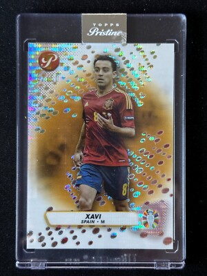 Topps 23-24 Pristine Road to EURO 2024 Spain Xavi /50 Gold Sealed