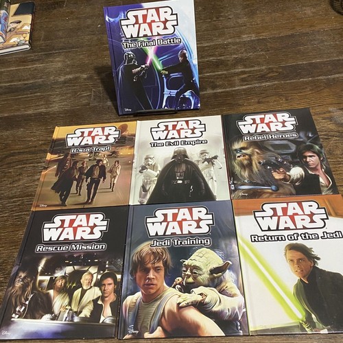 Star Wars Lot of 7 Hardcover Disney Story Reader Books Ages 18 Months And Up - Picture 9 of 9