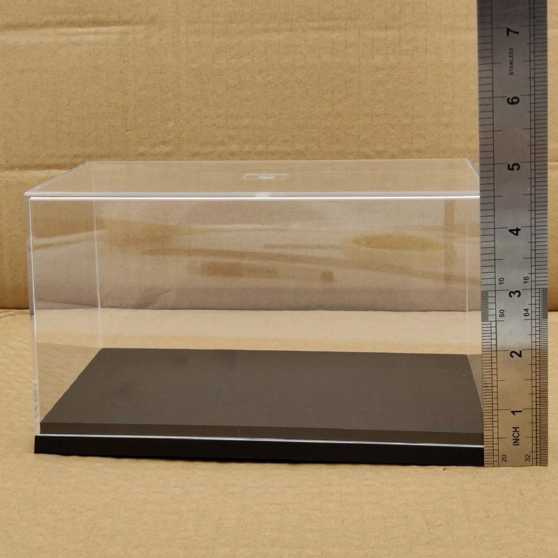 20cm Acrylic Case Toys Car Display Box Transparent Dustproof Motorcycle Models - Image 3 of 4