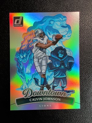  2025 Panini Donruss Optic - DOWNTOWN Calvin Johnson #4 