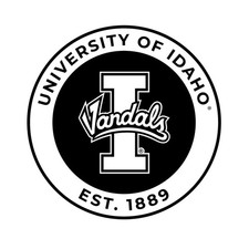 Idaho Vandals Officially Licensed Black Vinyl Decal Sticker