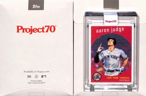 2021 TOPPS PROJECT 70 #730 1959 AARON JUDGE - NEW YORK YANKEES - MATT MCCORMICK