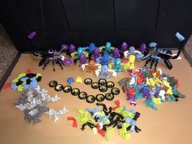 2001 Lego Bionicle Rahi and McDonald&rsquo;s Tohunga 8548 NUI-JAGA Extra Parts! Kanohi