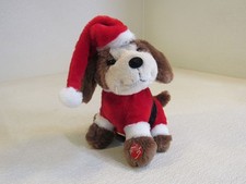 Dan Dee Plush Christmas Dog 3 Dances Around Plays Christmas Song 61907
