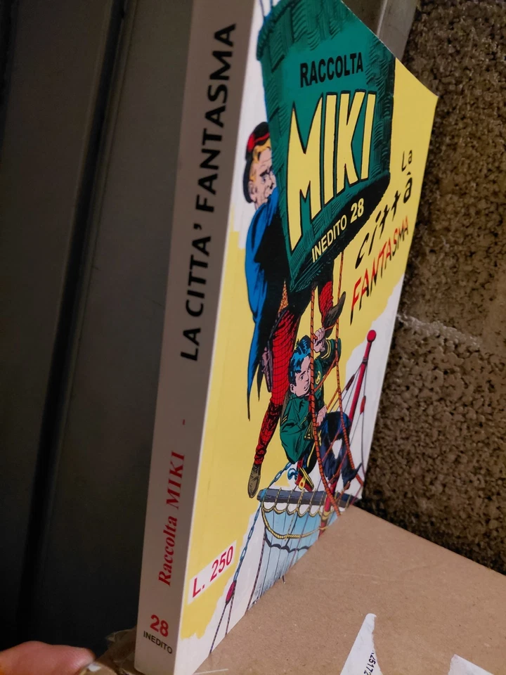 Essegesse MIKI Raccolta Inedito 28 LA CITTÀ FANTASMA Ristampa Anastatica Mercury - Immagine 2 di 2
