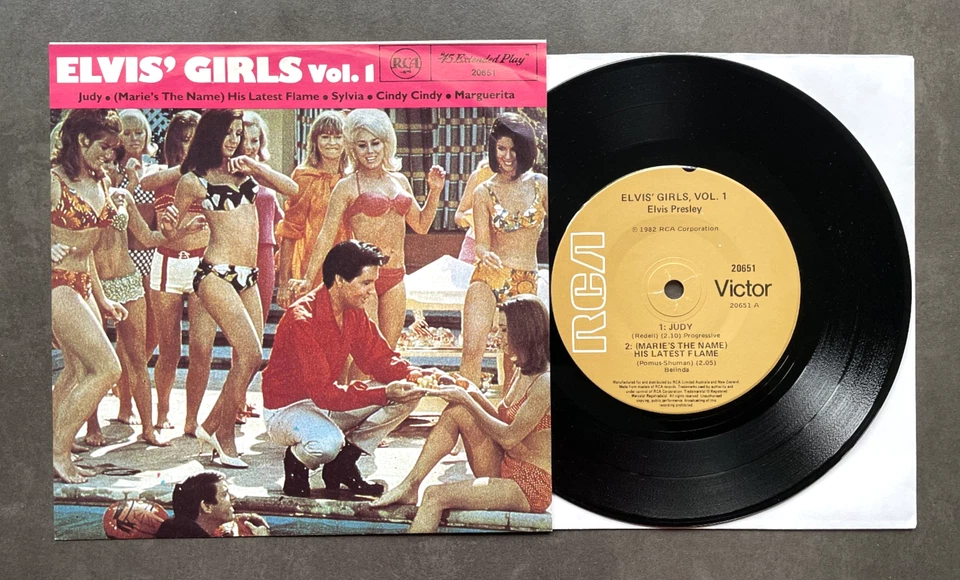 EP Elvis Presley - Elvis' Girls Vol. 1 - RCA Australia - Bild 1 von 1