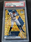 Aaron Judge 2021 Panini Mosaic Reactive Yellow #135 PSA 9