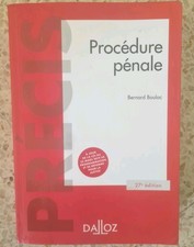 PROCEDURE PENALE. 27 eme Édition. Bernard Bouloc. Dalloz.