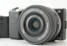 Fotocamera mirrorless Sony NEX-5 nera obiettivo 16-50 mm versione inglese 854...