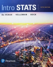 Intro Stats - hardcover De Veaux, Richard|Velleman, Paul|Bock, David
