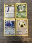 Pokemon Wotc Base Set 2 4 Rare Vintage Card Collection Lot Snorlax Dragonair