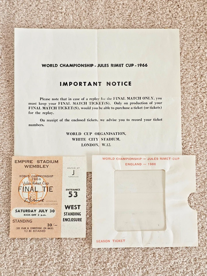 World Cup 1966 Ticket For Sale EBay UK world-cup-1966-ticket-for-sale-ebay-uk
