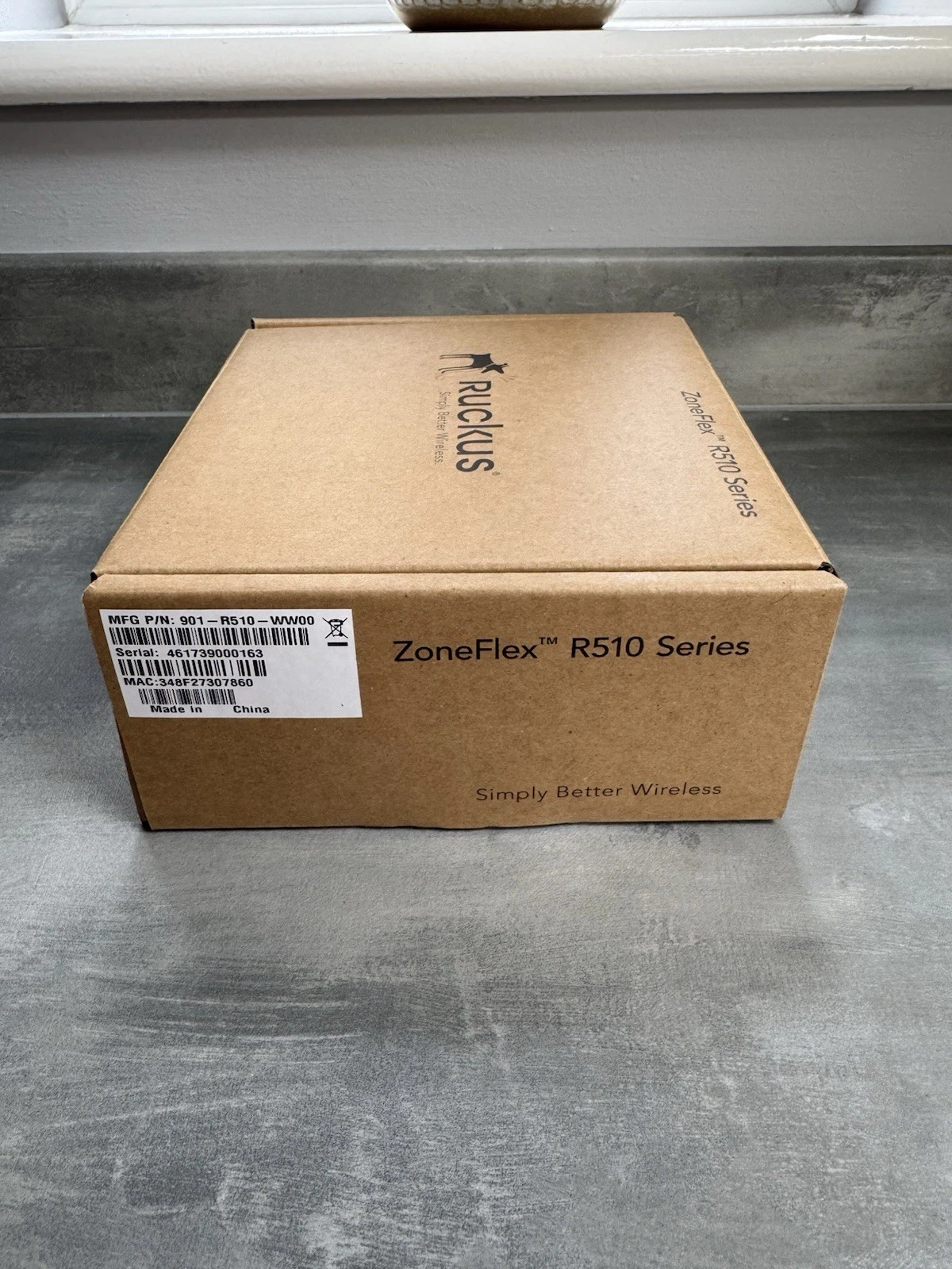 Ruckus R510 Unleashed WiFi Access Point 802.11ac Wave 2 PoE 901-R510-WW00