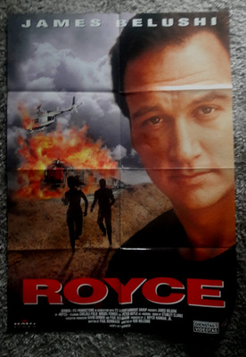 Royce - James Belushi - Film Kino Video Poster A1 - Neu