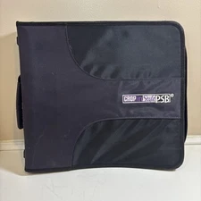 Crop In Style PSB Blue 3 Ring Scrapbooking Sticker Binder 12 Pages Assorted