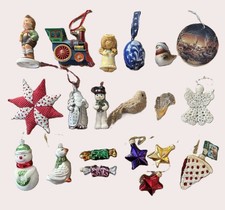 Christmas Ornaments - 1"-4" - You Pick