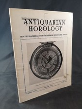 Antiquarian Horology and the Proceedings of the Antiquarian Horological S 688982