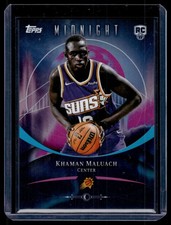 Khaman Maluach 2025-26 Topps Midnight Rookie Card #70