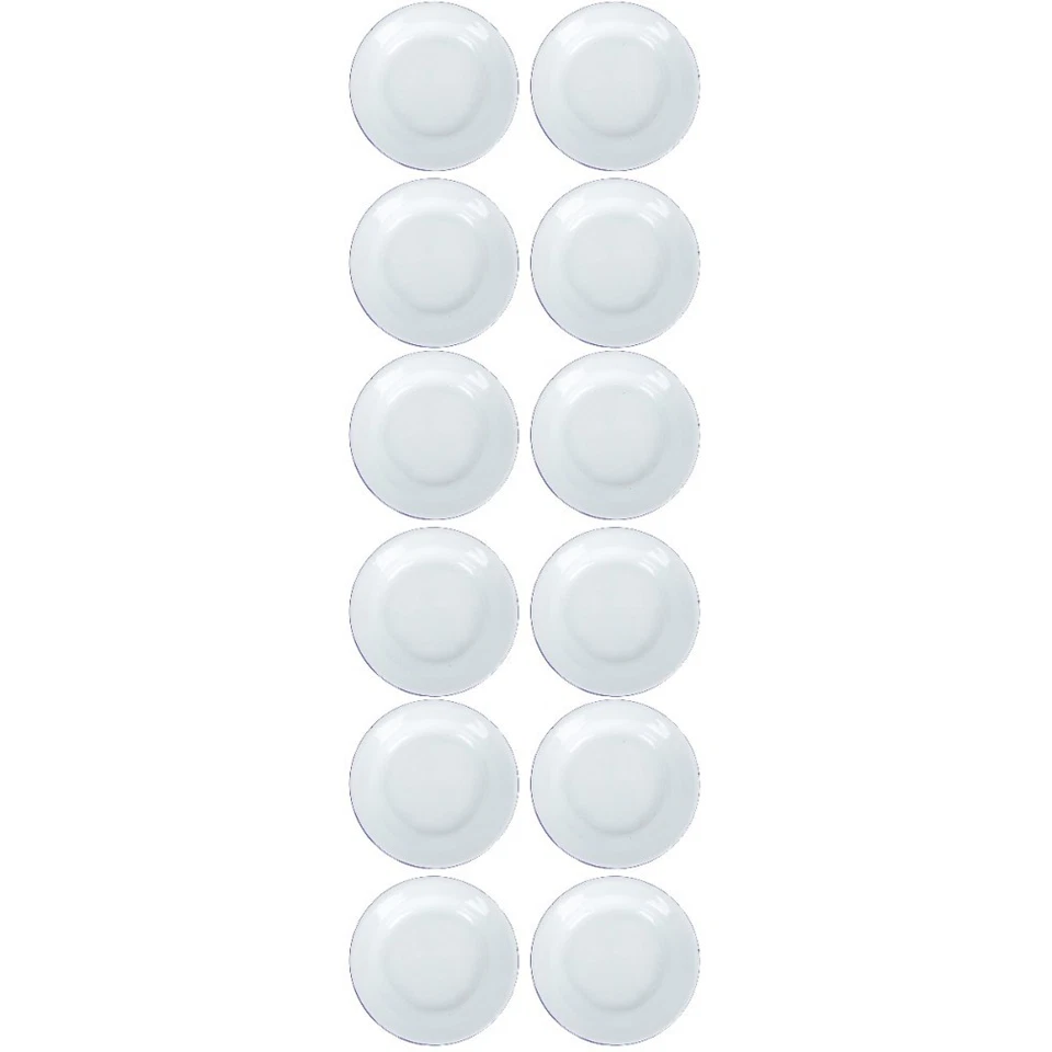 3 Stück Emaille Speiseteller Camping Vintage Emaillegeschirr Teller