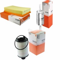 Mahle / Knecht Kraftstofffilter KL 181 Luftfilter LX 1649 ÖLfilter OX 774D