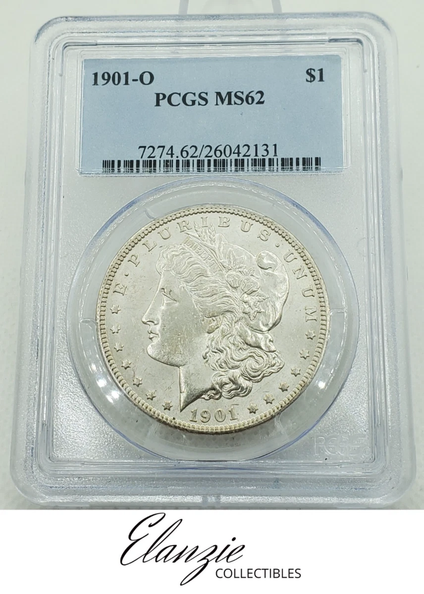MS 62 Graded 1901 Year Morgan US Dollars (1878-1921) for sale | eBay