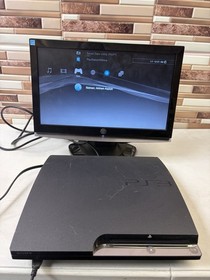 Sony Playstation 3 PS3 Slim Console CECH-3001A 160GB w/Game, Controller & Cords