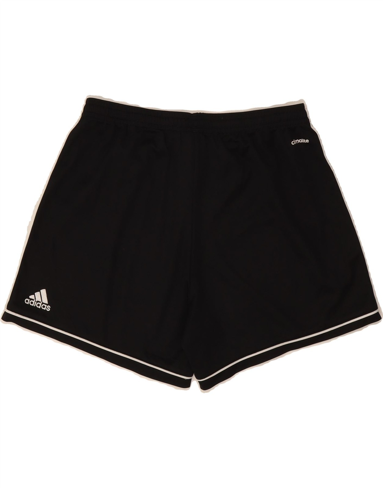 ADIDAS Womens Climalite Sport Shorts UK 12/14 Medium  Black Polyester DS27 thumbnail 2