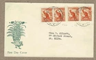 Australia 1938 Kufner Green Generic ½d Kangaroo FDC Cover 2 pairs