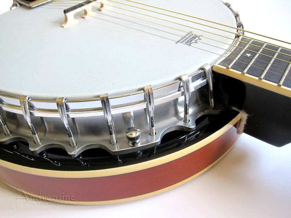 6-STRING BANJO GUITAR 30 BRACKET RESONATOR BLUEGRASS COUNTRY - Image 3 of 4