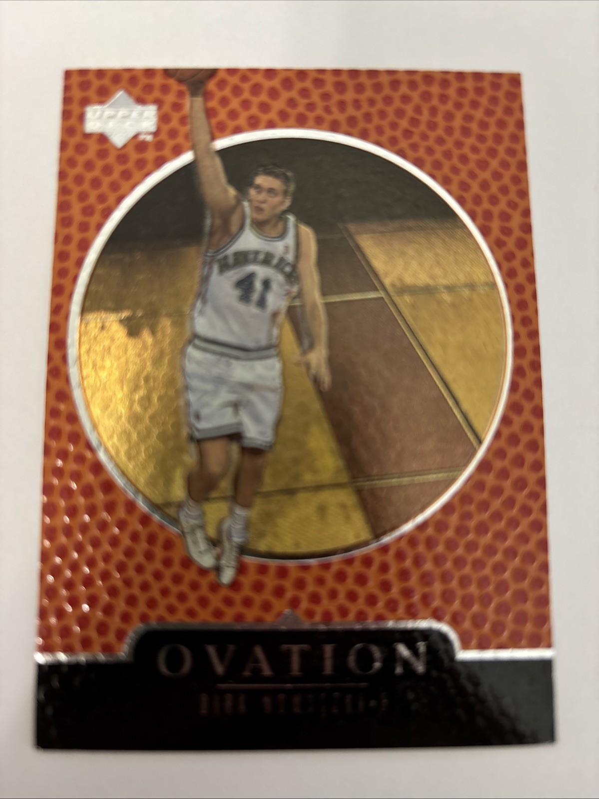 1998-99 Upper Deck Ovation Dirk Nowitzki #79 HOF Rookie Card RC Mavericks