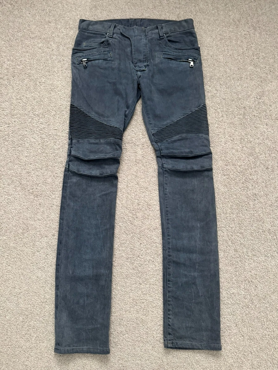 Balmain Regular 30 Size Jeans Biker for Men for sale | eBay