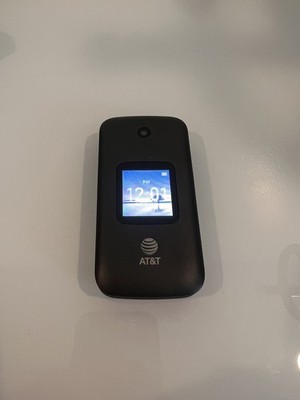 AT&T Alcatel 4052R 2.8'' 4GB Memory Smart Flip Phone - Black