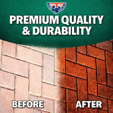 WET LOOK PATIO & BLOCK PAVING SEALER, Colour Enhancer& Driveway Sealant, UK Made