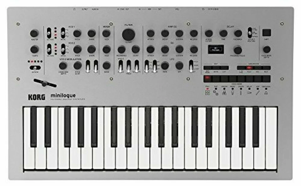 KORG Minilogue Silver Polyphonic Analogue Synthesizer 100% Original Product - Bild 2 von 4