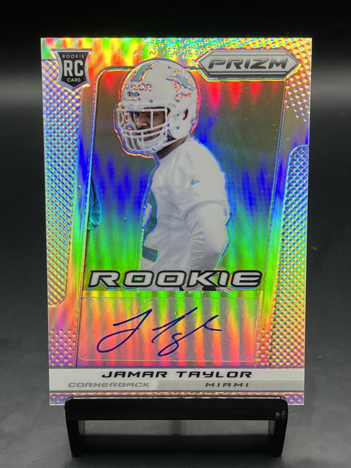 2013 Panini Prizm Jamar Taylor #240 Auto Silver Prizm /99 RC